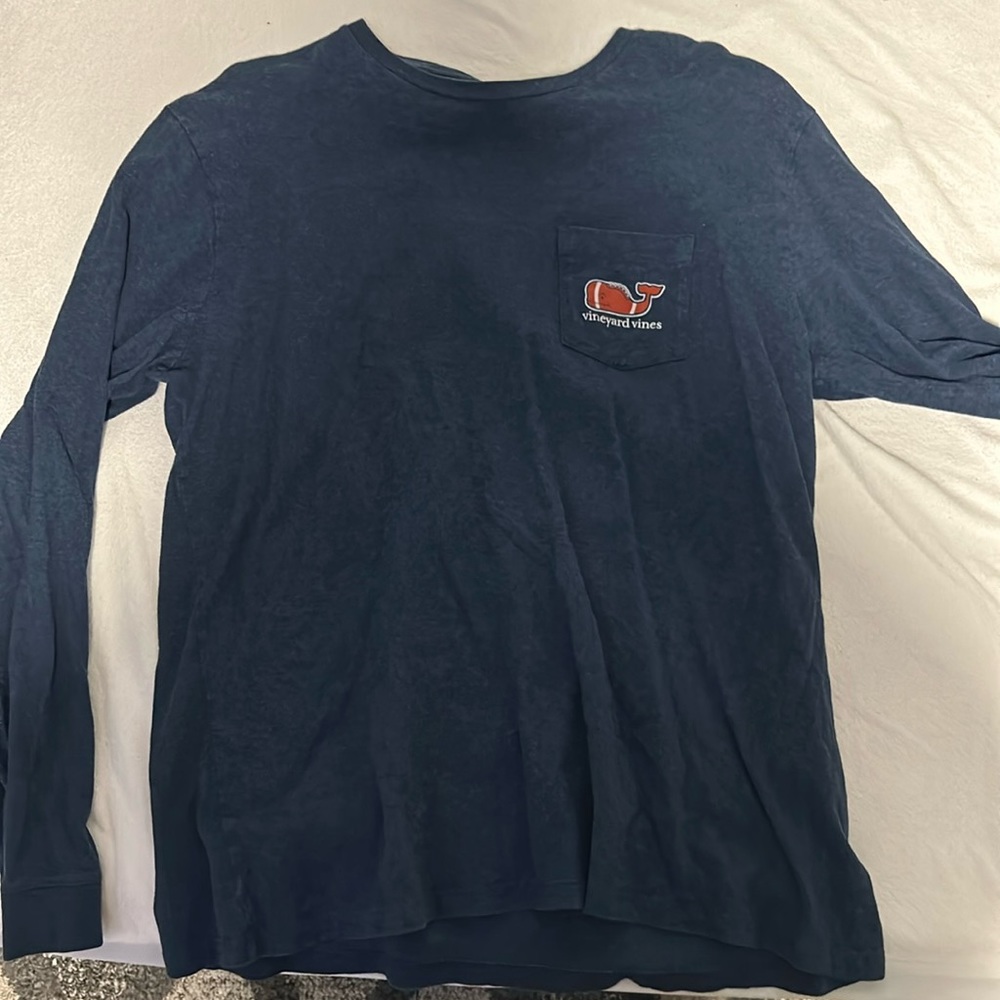 Vineyard Vines football long sleeve shirt